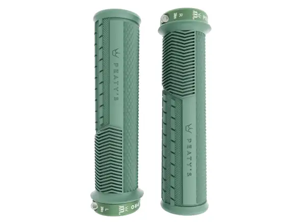 Peatys Monarch Pro Knurl Thick grips Mint Green