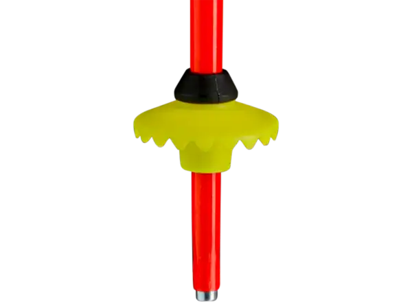Leki Racing Kids kids downhill poles Bright red-violet-neonyellow