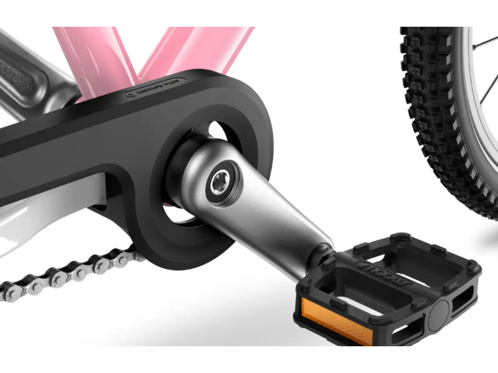 Woom Go 3 children's bike 16" Powder Pink