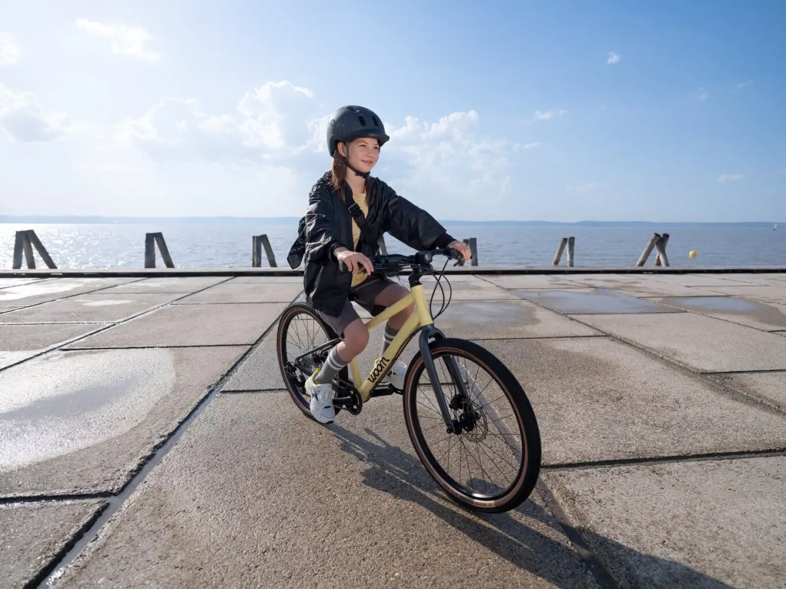 Woom 4 EXPLORE children's bike mellow yellow