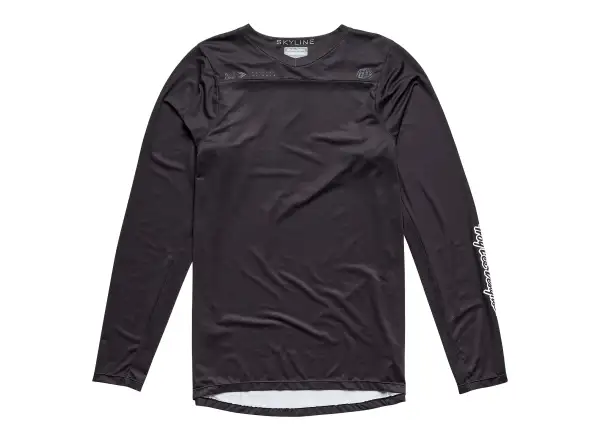 Troy Lee Designs Skyline men's jersey long sleeve Mono Black