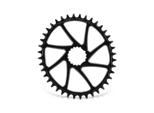 Garbaruk Oval MTB chainring Cannondale Black 28T.