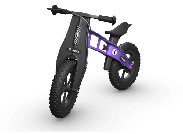 First Bike FAT children's balance bike Violet