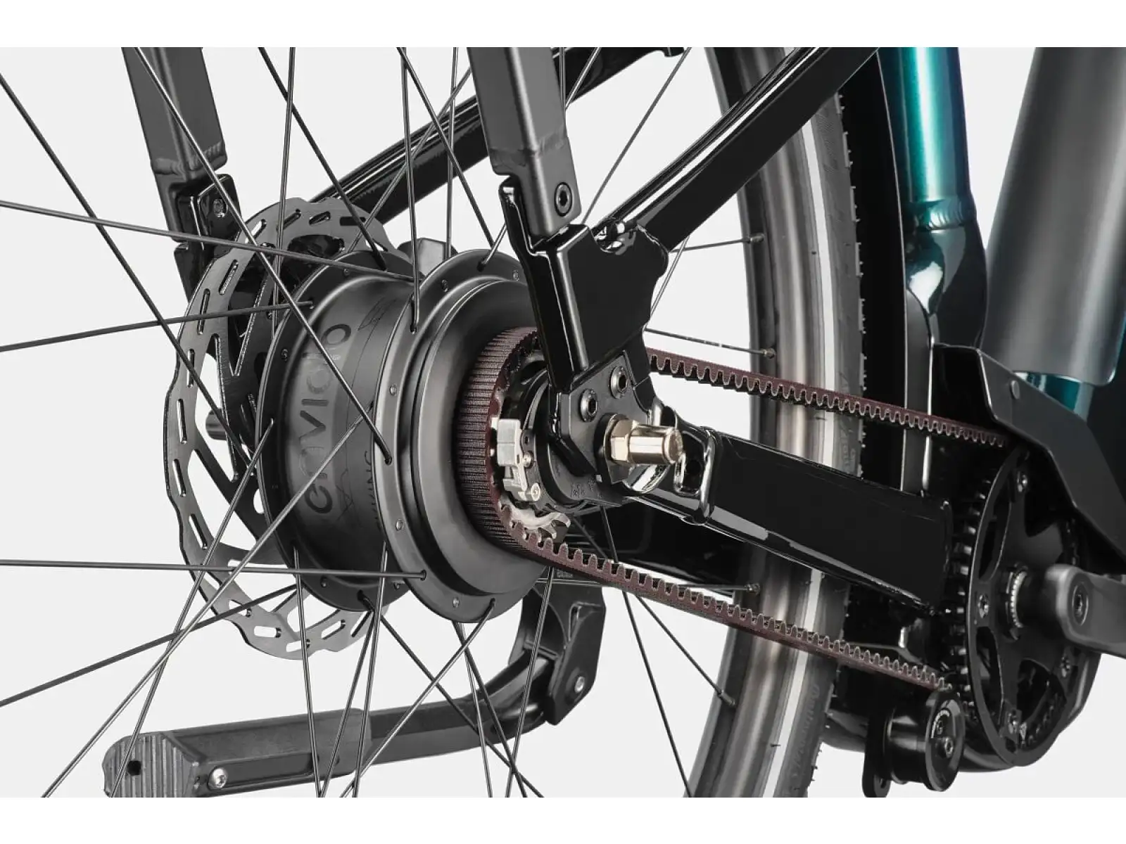 Cannondale Mavaro 1 Low StepThru city e-bike Deep Teal
