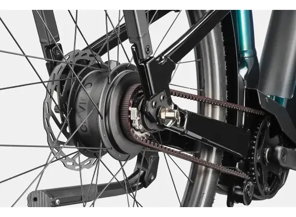 Cannondale Mavaro 1 Low StepThru city e-bike Deep Teal