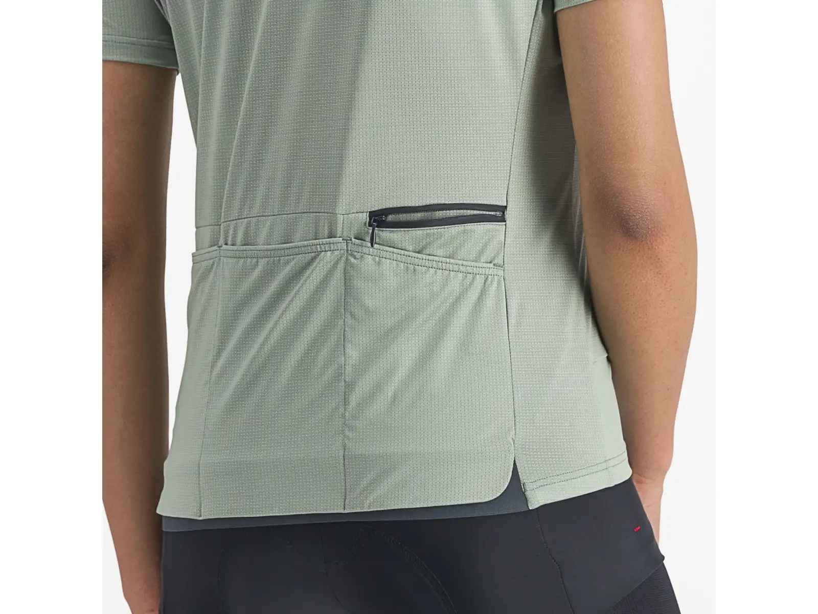 Castelli Unlimited Sentiero 2 women's jersey short sleeve Defender Green