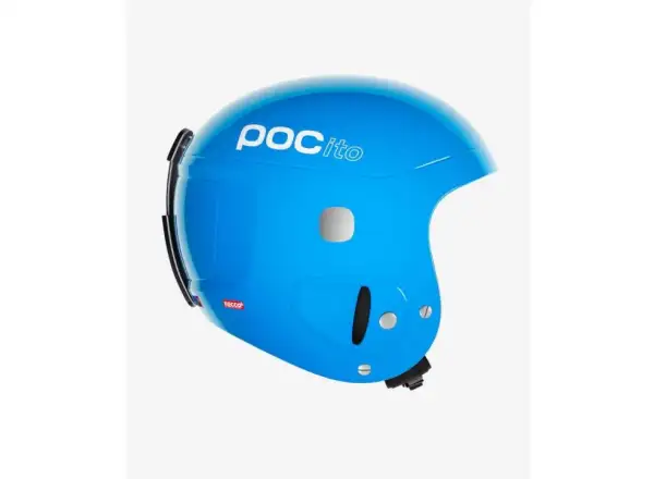 POC POCito Skull children's ski helmet fluorescent blue adjustable size Uni (51-54 cm)