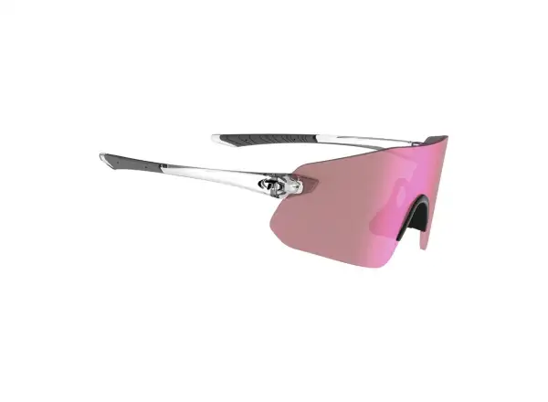 Tifosi Vogel SL sports glasses Crystal Clear/Pink Mirror