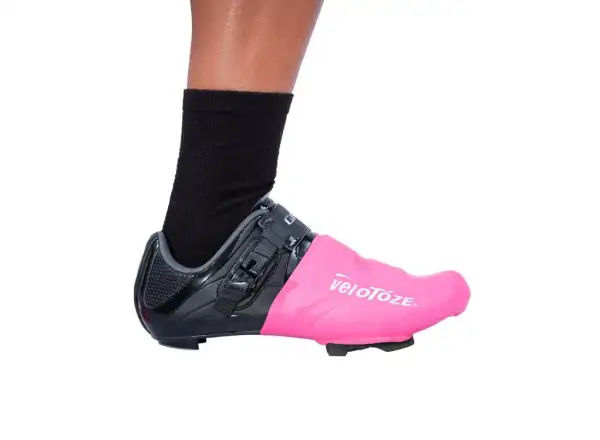 Velotoze Toe Cover Road latex covers for cycling shoes pink size Uni