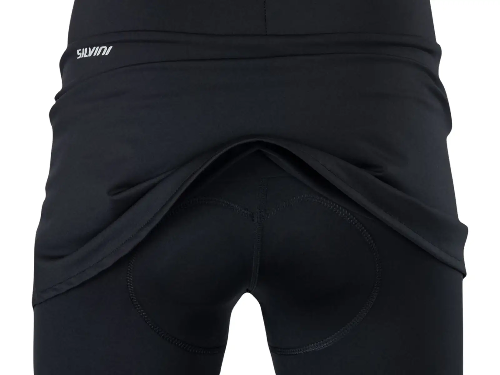 Silvini Isorno Pro women's MTB cycling skirt Black/Charcoal