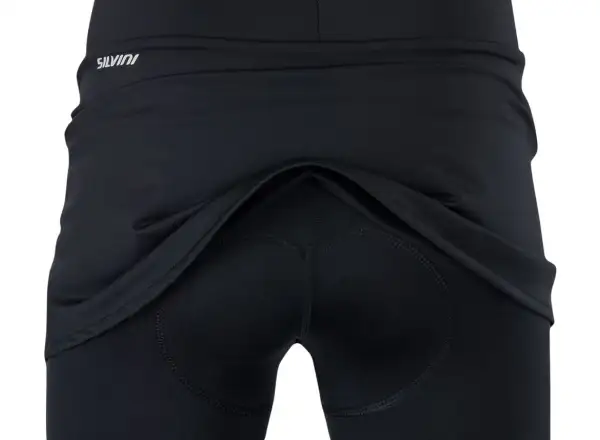 Silvini Isorno Pro women's MTB cycling skirt Black/Charcoal