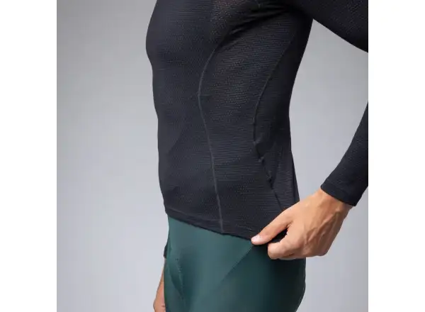 Alé Intimo Merino men's base layer long sleeve Black