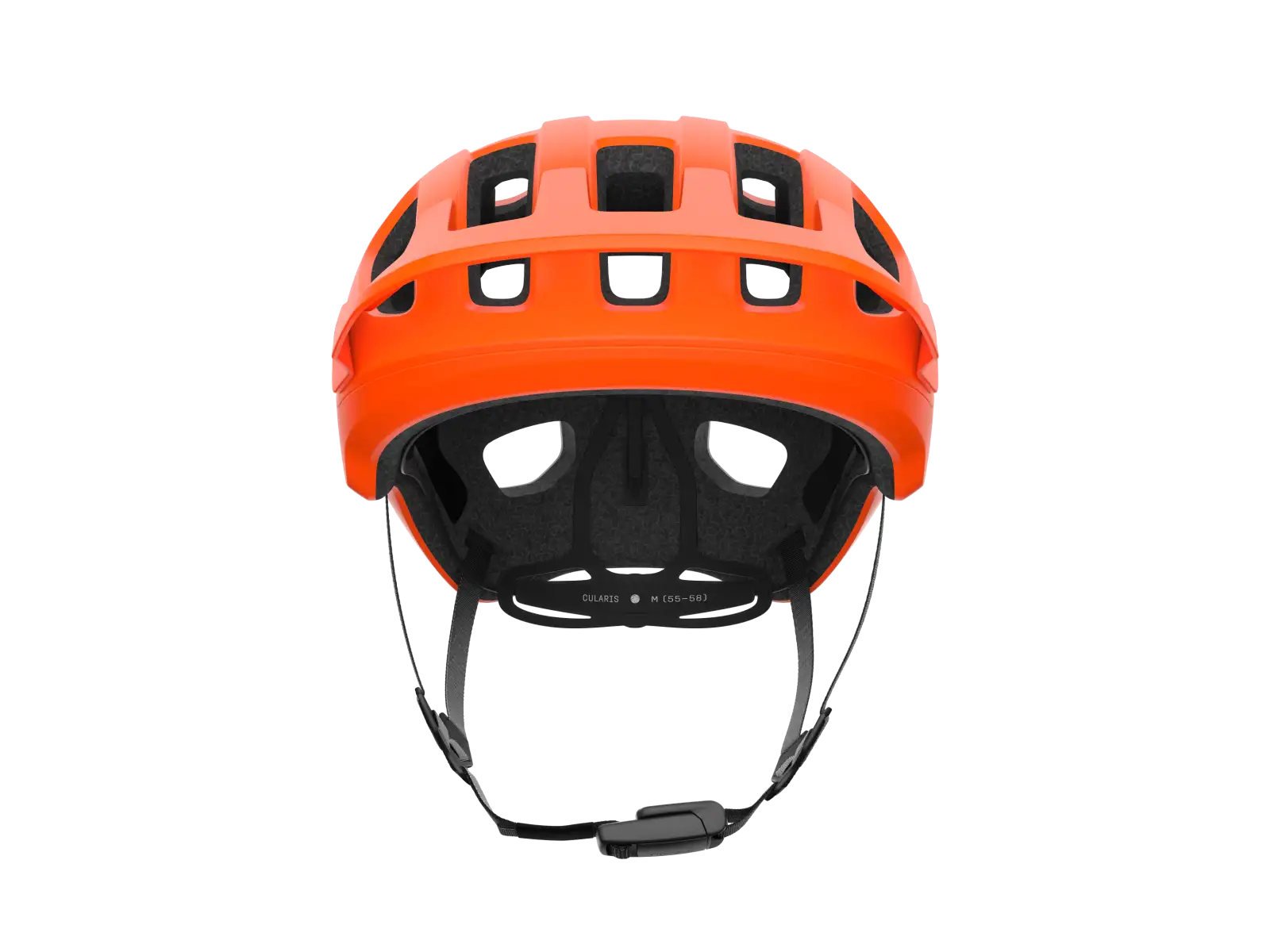 POC Cularis helmet Fluorescent Orange Matt/Uranium Black Matt