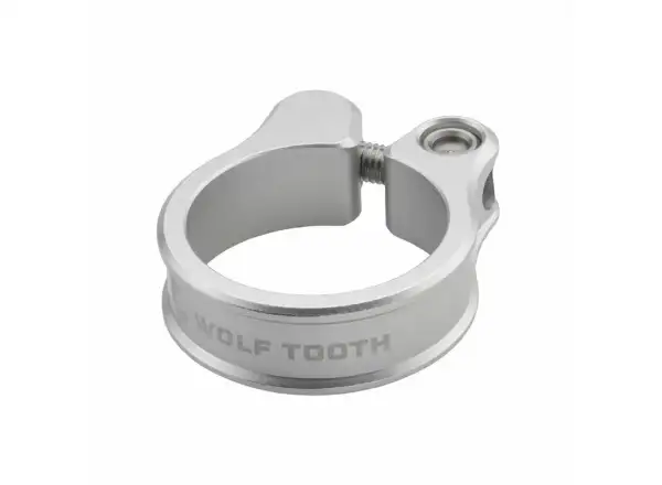 Wolf Tooth seat clamp 34.9mm Silver