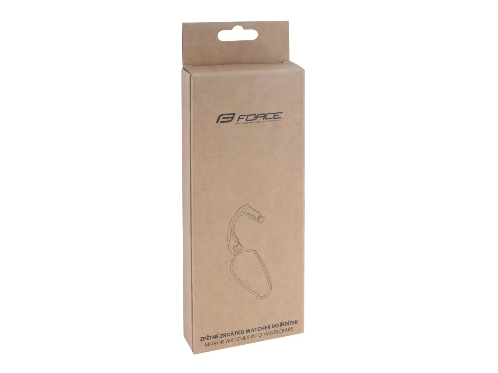 Force Watcher rear-view mirror for handlebar lower