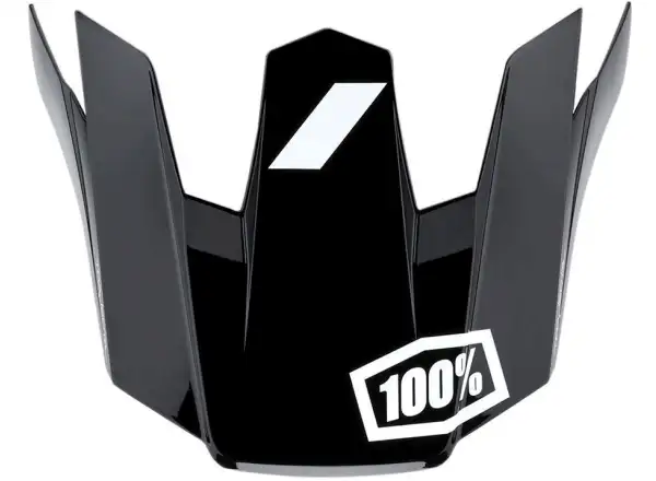100% Trajecta w/Fidlock Helmet Black/White