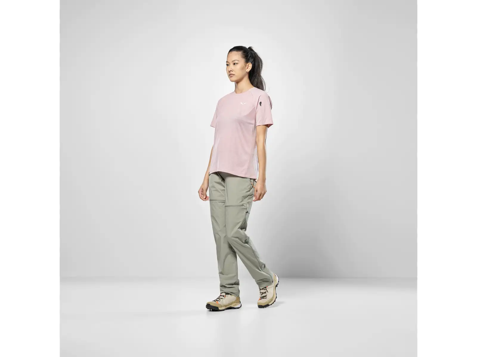 Salewa Puez AM Hyb women's T-shirt short sleeve Zephyr