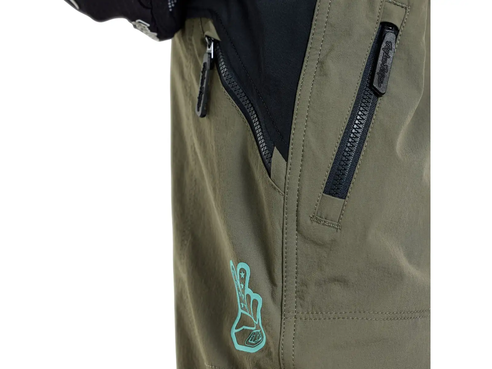 Troy Lee Designs Youth Skyline Trail kids pants Mono Army