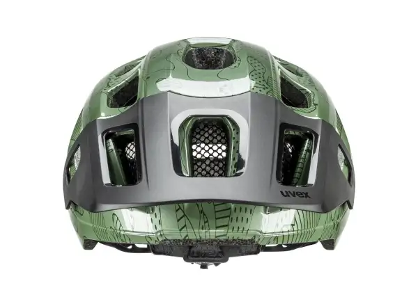 Uvex React JR. helmet Moss Green Altimeter