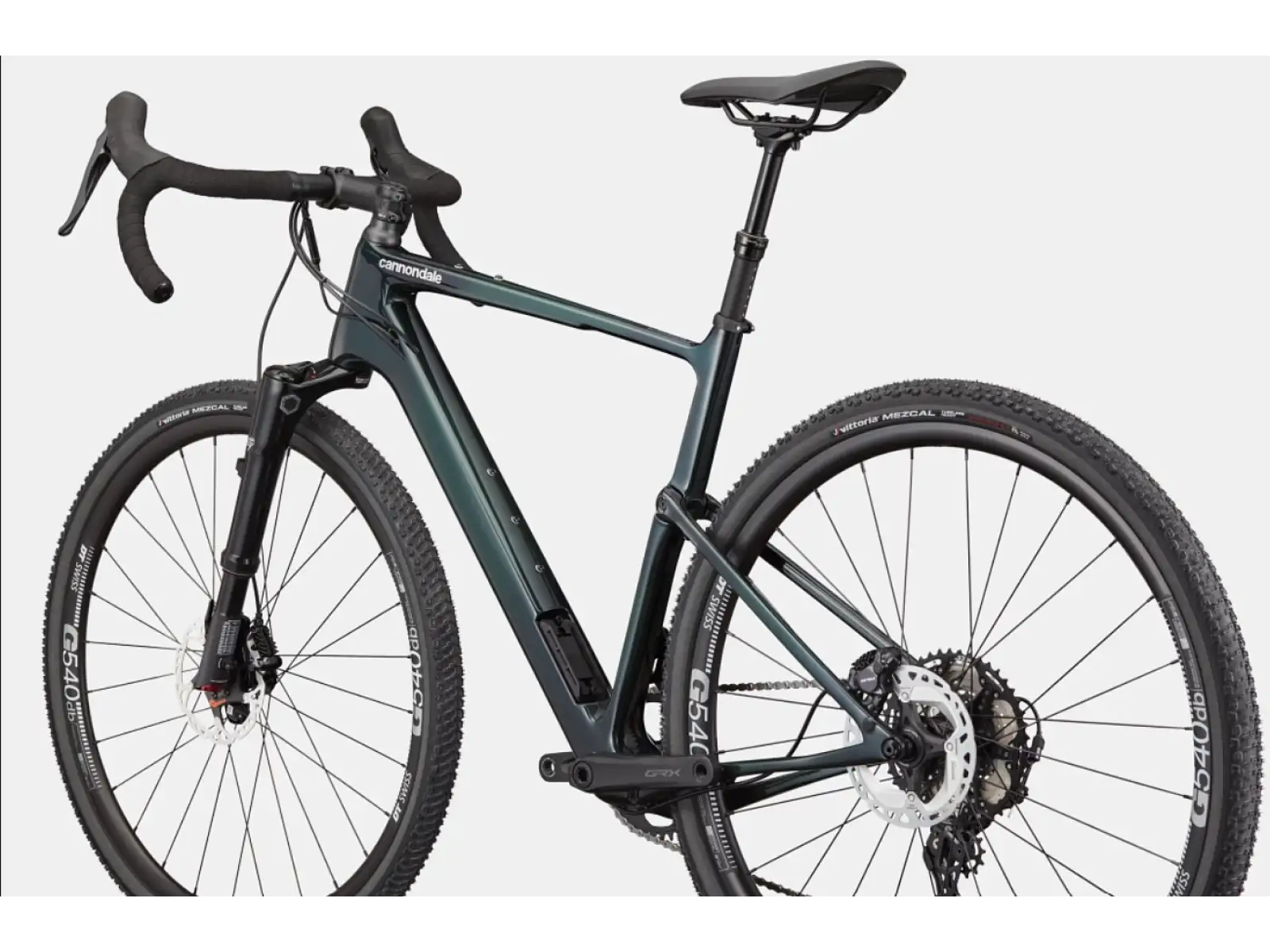 Cannondale Topstone Carbon 2 Lefty gravel bike Green size M