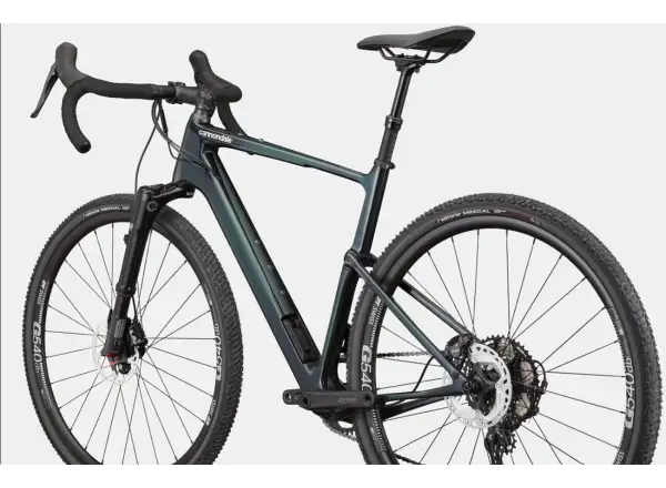 Cannondale Topstone Carbon 2 Lefty gravel bike Green size M
