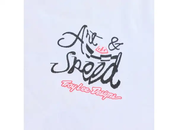 Troy Lee Designs Heritage men's short sleeve T-shirt White