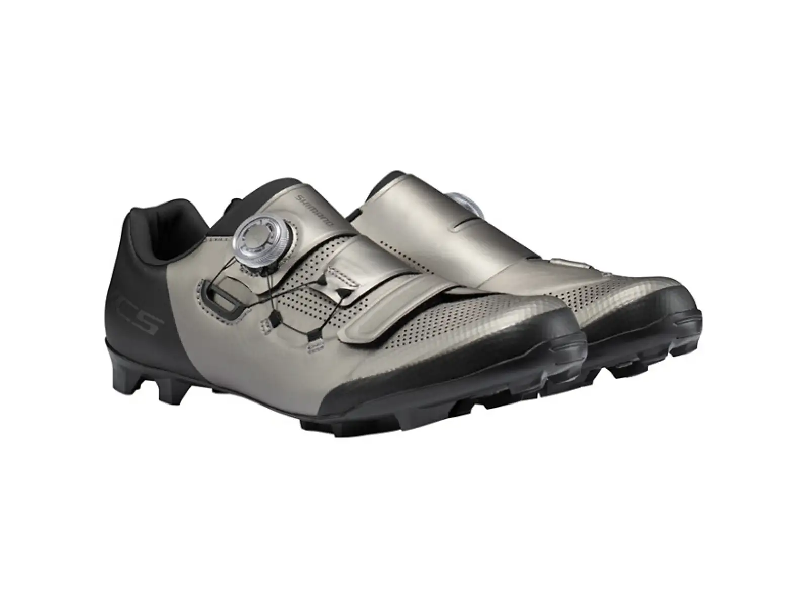 Shimano SH-XC502 Wide men's MTB shoes silver
