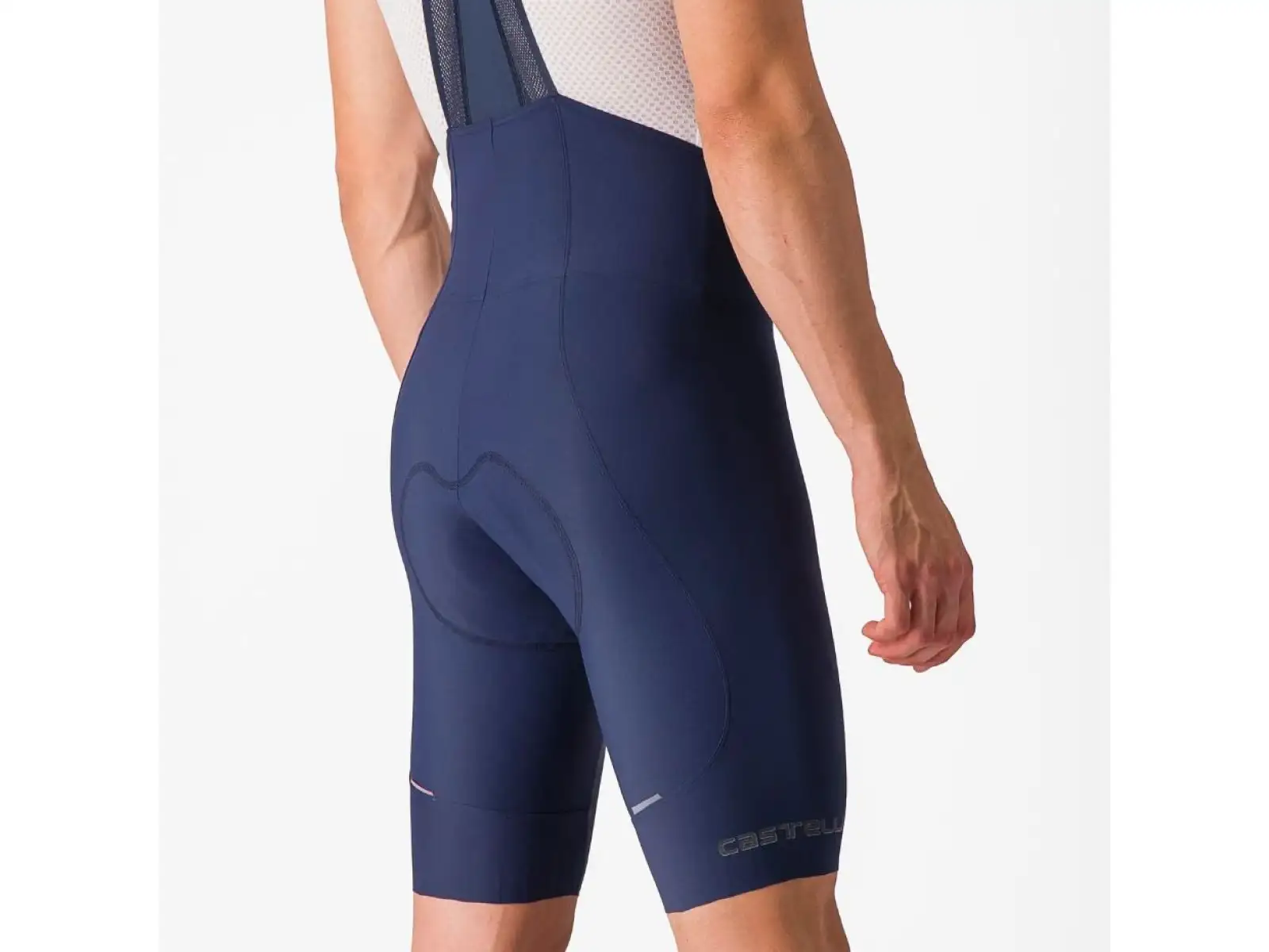 Castelli Espresso 3 men's shorts with insert and straps Belgian Blue