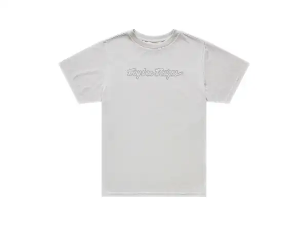 Troy Lee Designs Signature women's short sleeve T-shirt Pumice