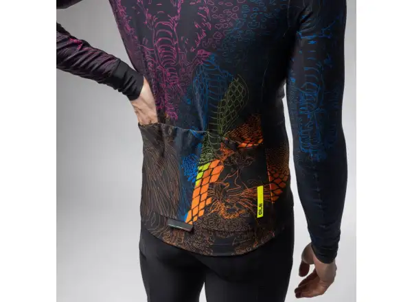 Alé Pragma men's insulated jersey long sleeve Zanzibar