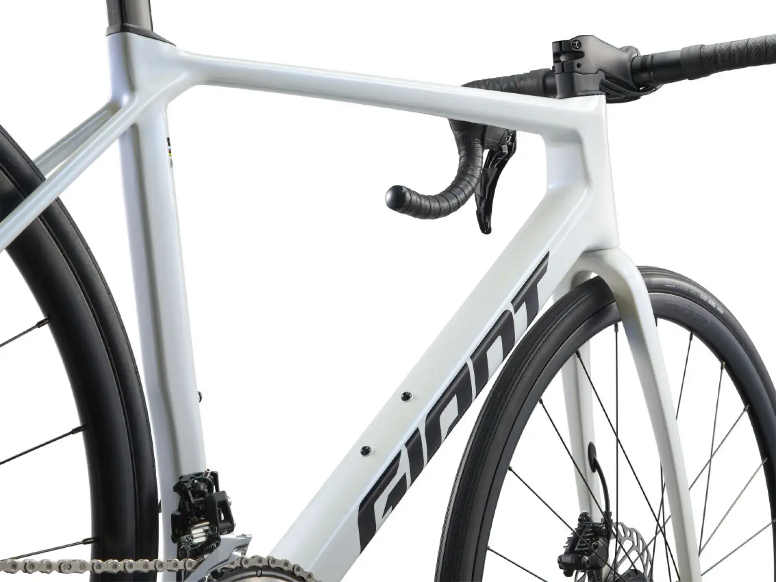 Giant TCR Advanced 2 KOM road bike Illusion White