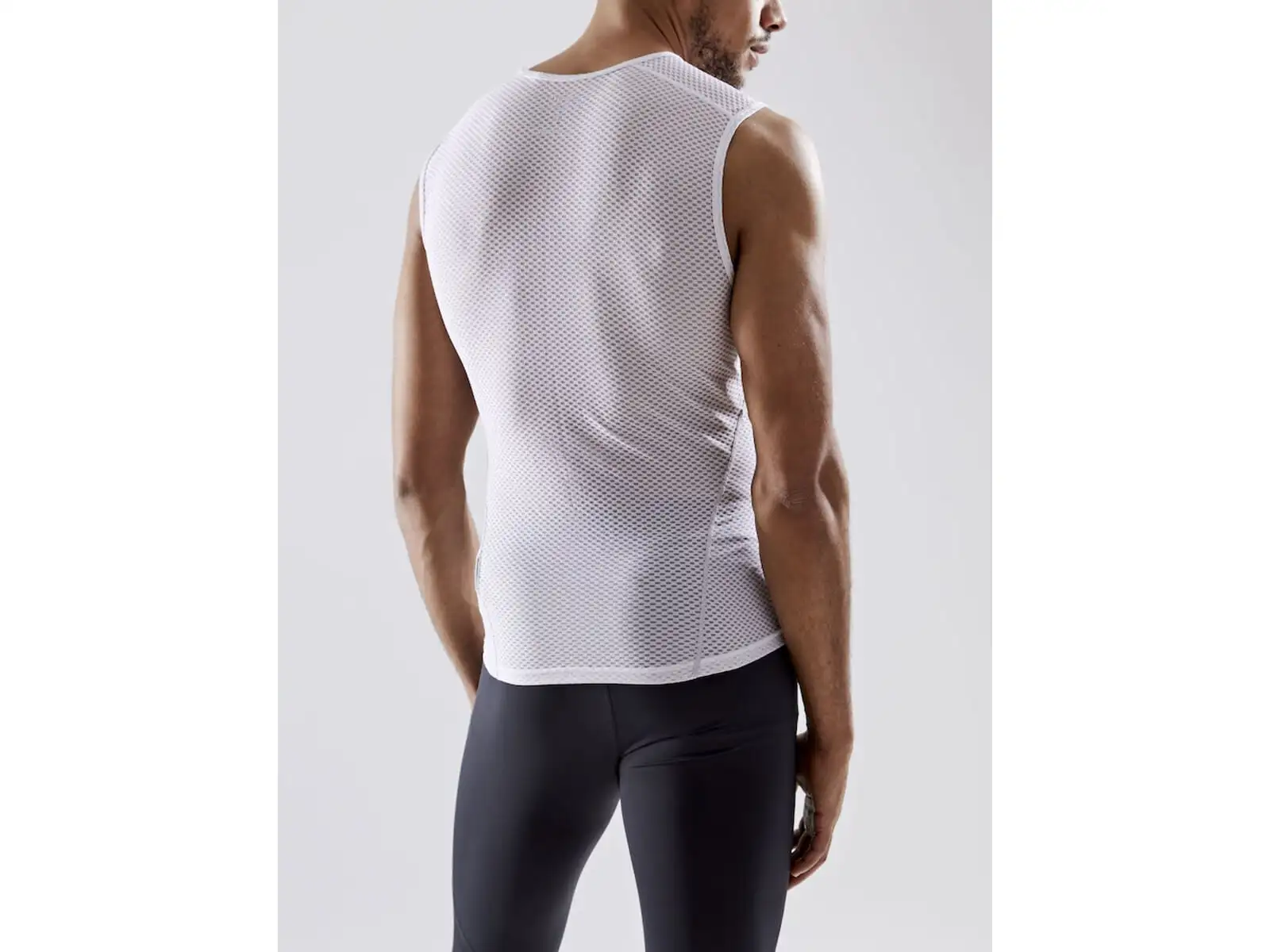 Craft Mesh Superlight men's functional sleeveless shirt white