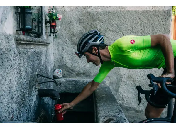Castelli Aero Race 6.0 men's jersey short sleeve Electric Lime