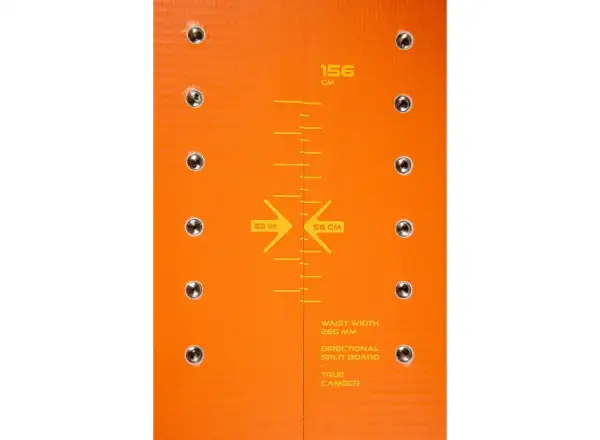 Nitro Slash Split Snowboard Men Brown/Orange