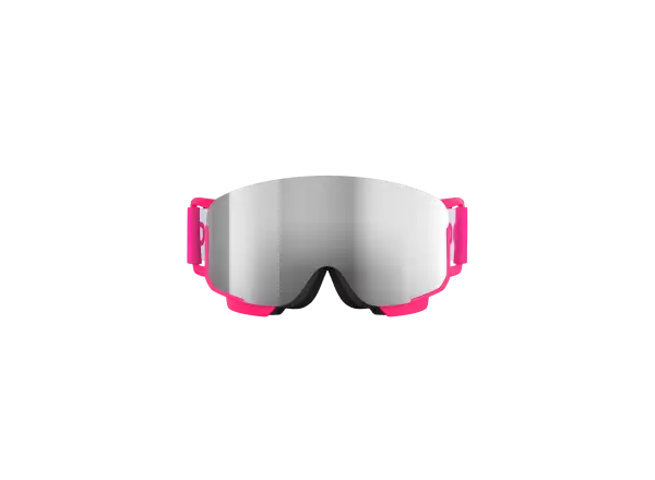 POC POCito Nexal kids ski goggles Fluorescent Pink/Partly Sunny Silver