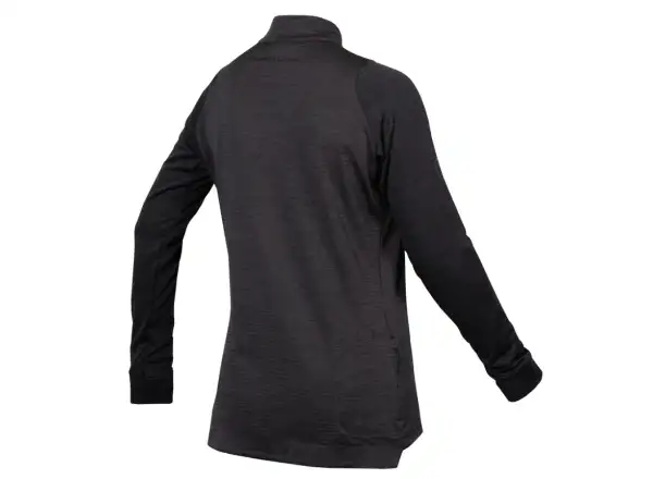 Endura Singletrack Fleece women's jersey long sleeve black
