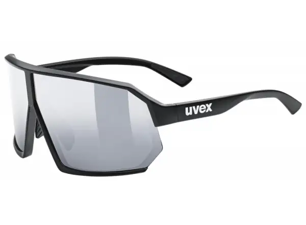 Uvex Sportstyle 237 glasses Black Matt/Mirror Silver
