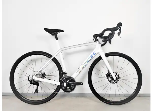 Trek Domane SL 5 road bike White/Quicksilver