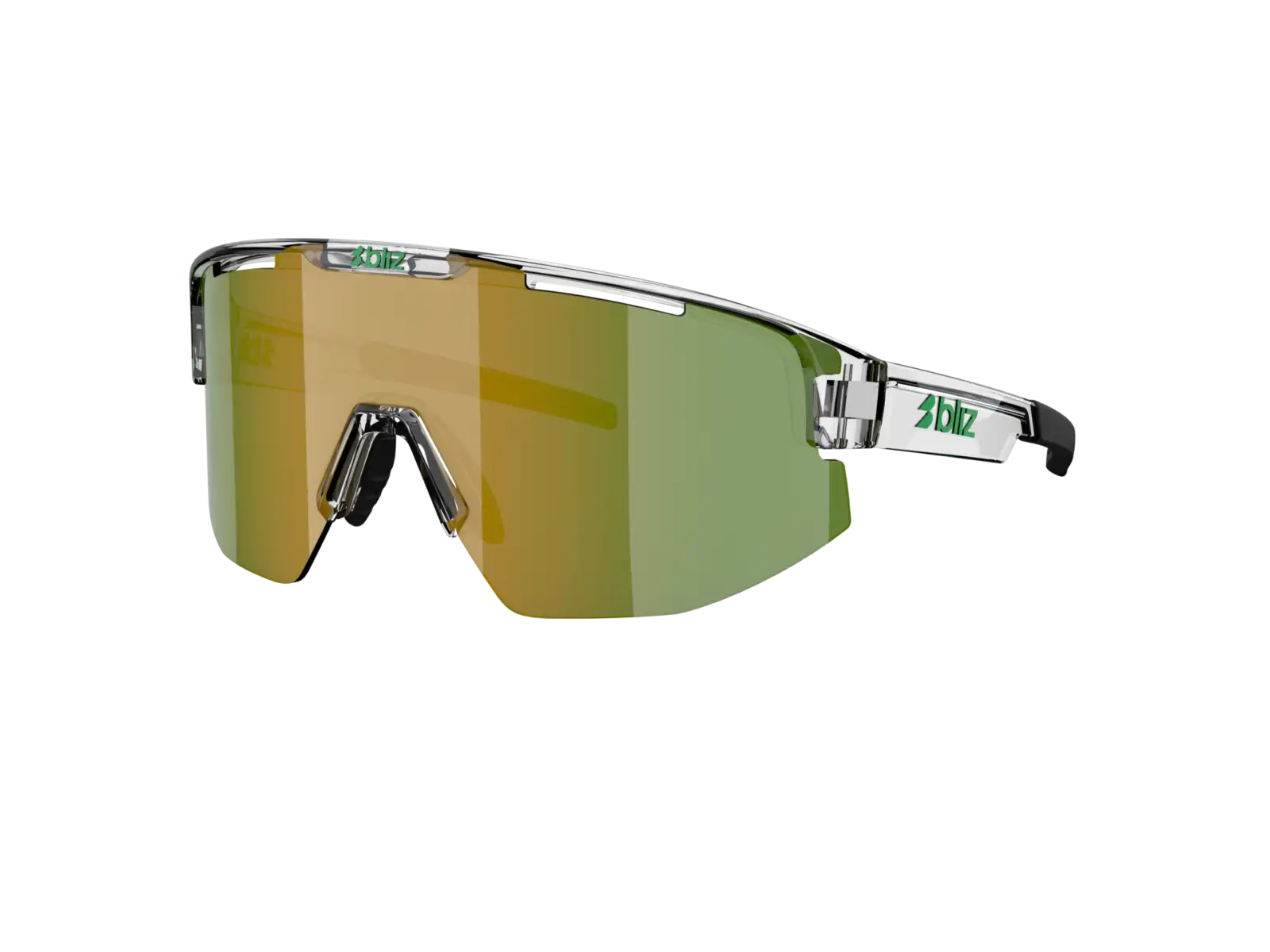 Bliz Matrix sunglasses Transparent White/Brown Green Multi