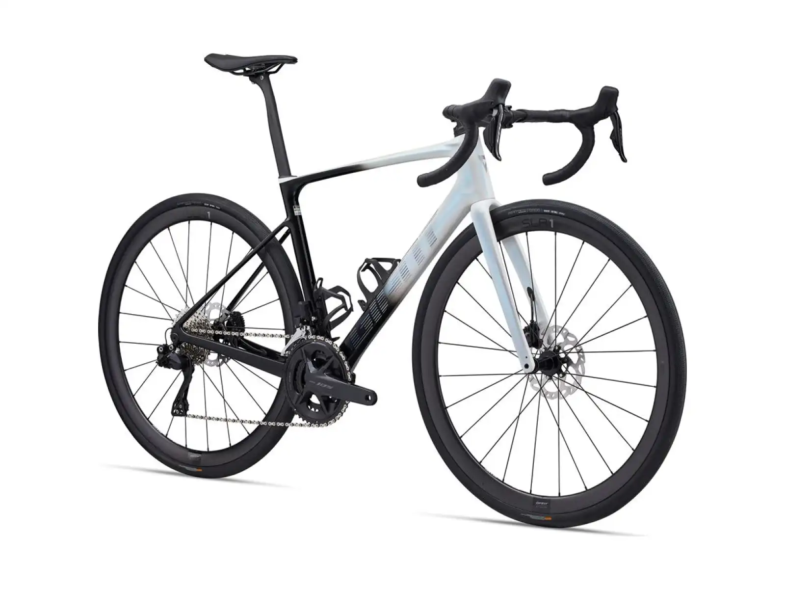 Giant Defy Advanced Pro 1 road bike Unicorn White
