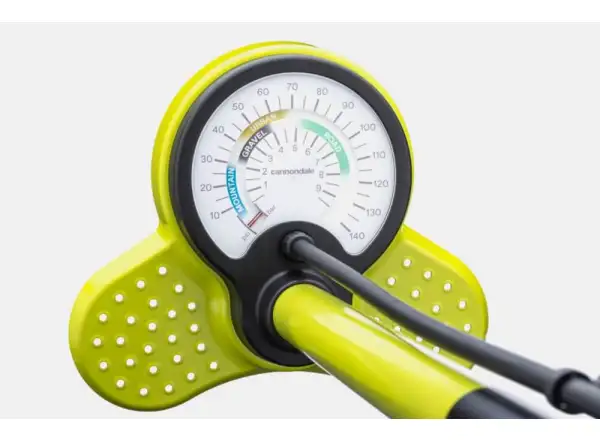 Cannondale Essential Floor Pump workshop pump black/green