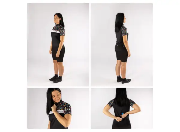 Force Rock Lady women's jersey short sleeve black
