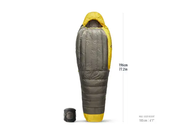 Sea To Summit Spark Down Regular sleeping bag -1C Beluga
