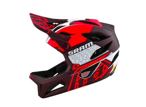 Troy Lee Designs Stage Mips SRAM helmet Vector Red