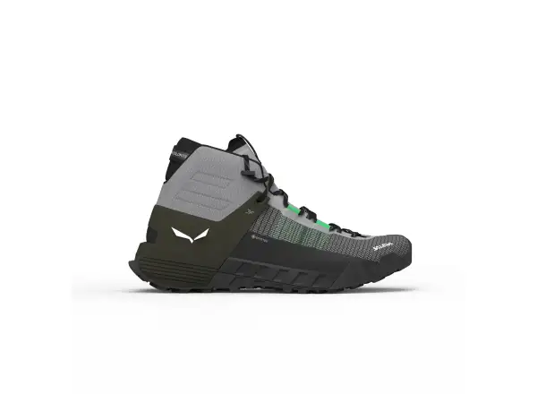 Salewa Wildfire NXT Mid GTX men's shoes Alloy/Dark Olive
