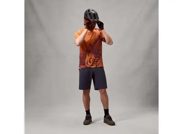 Endura Singletrack men's jersey short sleeve Orange