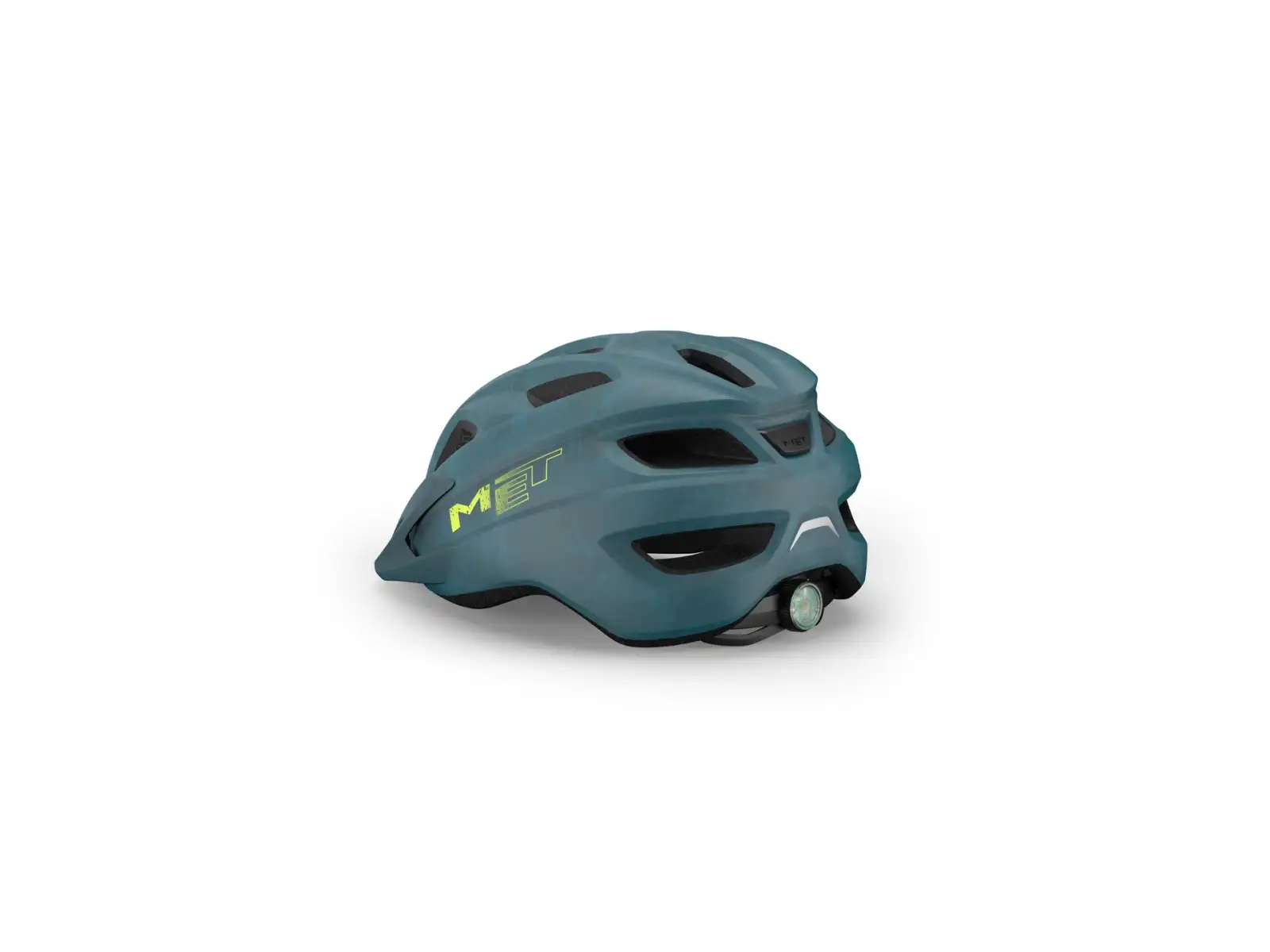 MET Crackerjack helmet petrol blue matte
