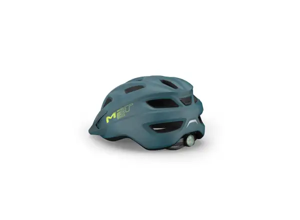 MET Crackerjack helmet petrol blue matte