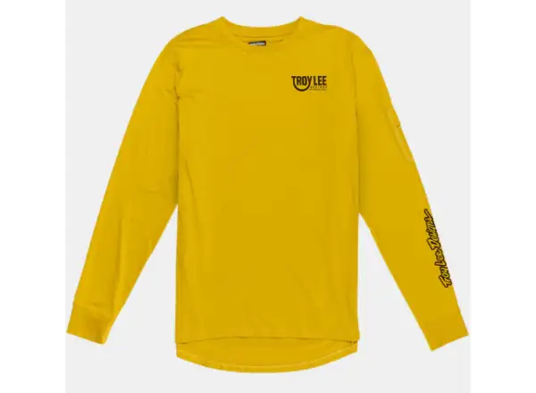 Troy Lee Designs Ruckus Ride Tee men's jersey long sleeve Eyez Safron