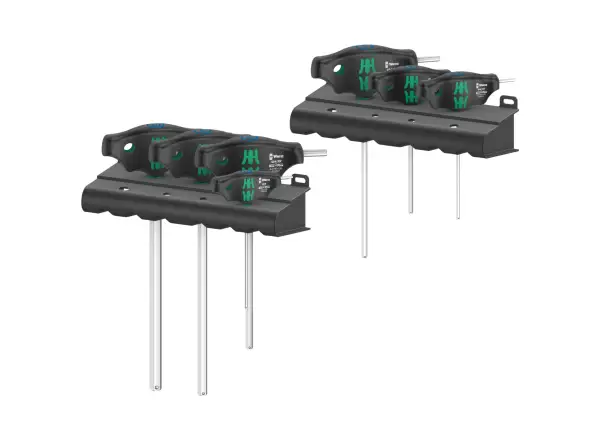 Wera 454/7 HF Set 1 Hex-Plus hex key screwdrivers with T-handle set 7 pcs